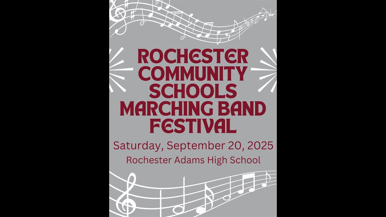 2025 Rochester Community Schools Marching Band Festival