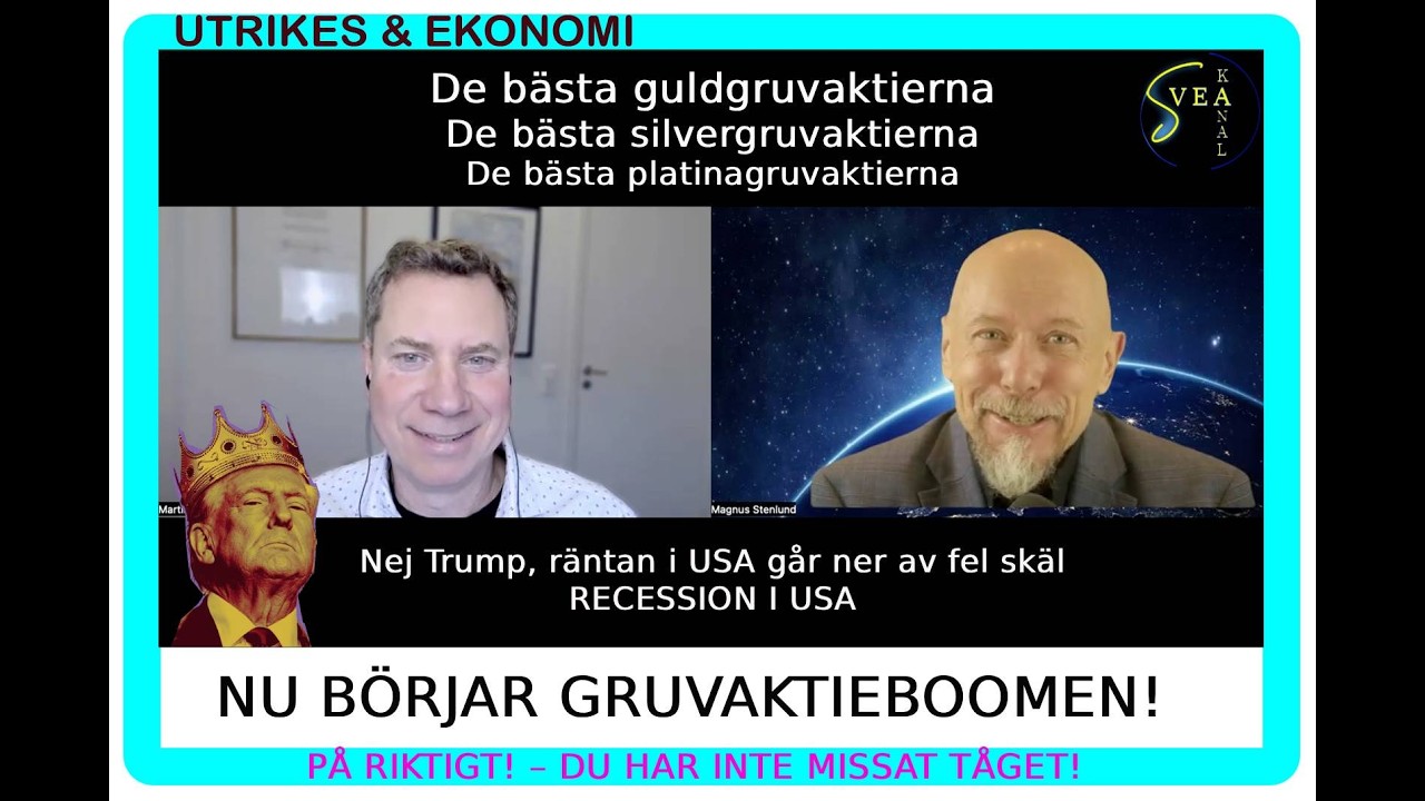 Utrikes & Ekonomi 82: Nu börjar gruvaktieboomen på riktigt!