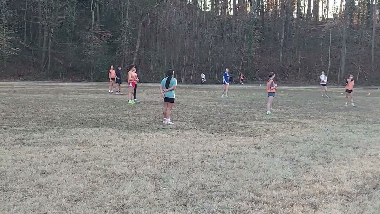 Relay practice for 2nd meet. 1stHosea 2Ian 3Cameron 4Alek Feb12,26
