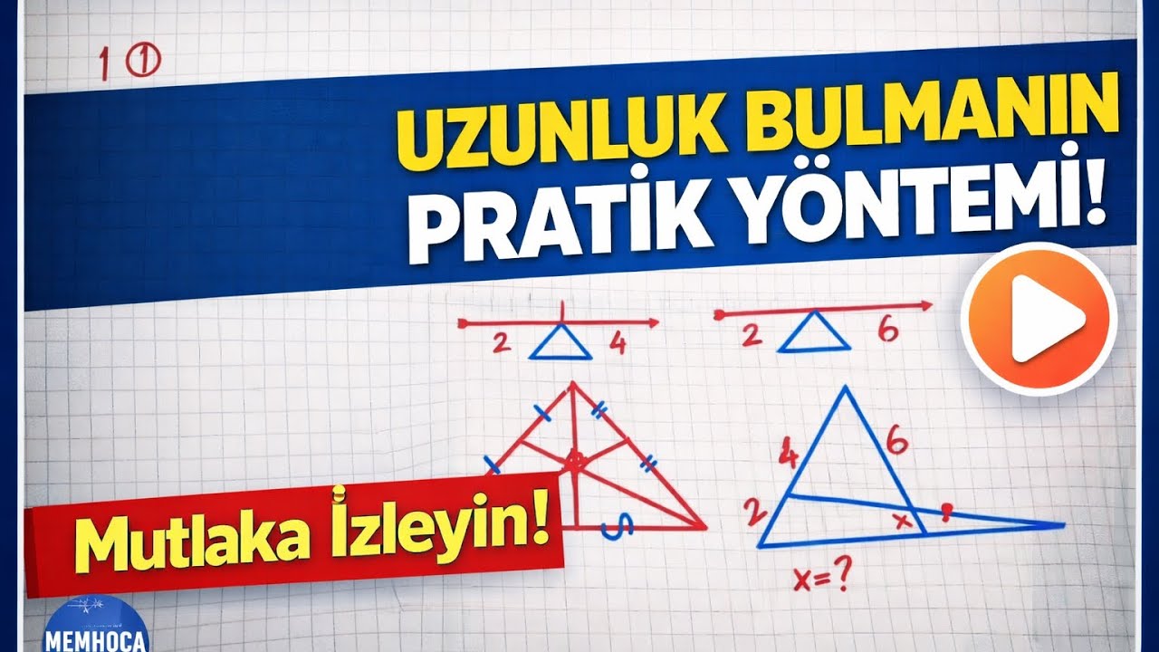 Pratik yöntem denge ile uzunluk ölçme 