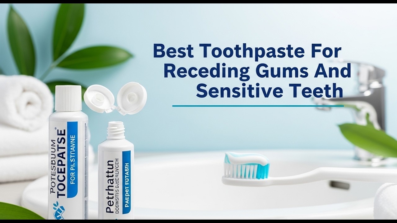 Top 5 Best Toothpaste For Receding Gums And Sensitive Teeth 2026 |