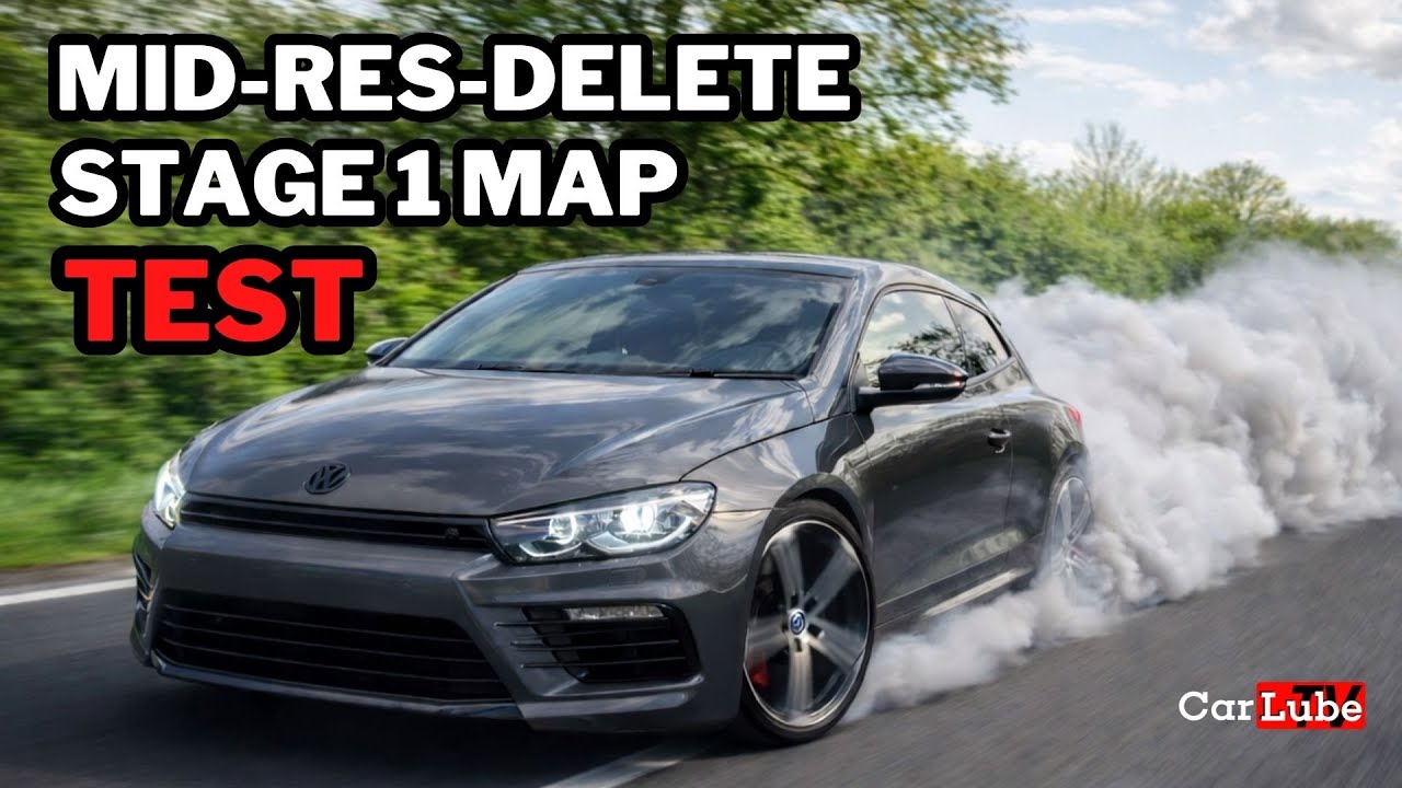 День ремонта и выхлопа VW Scirocco R — дорожный тест — St Albans Car Clinic