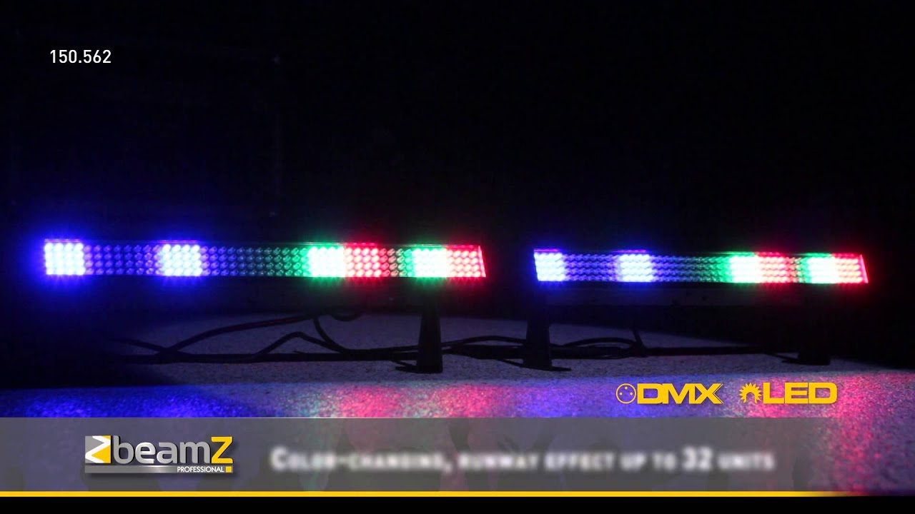 BeamZ LCB-192 4-Channel Color Line 192 RGB LEDs 0,5m DMX 150.562 BeamZ Professional