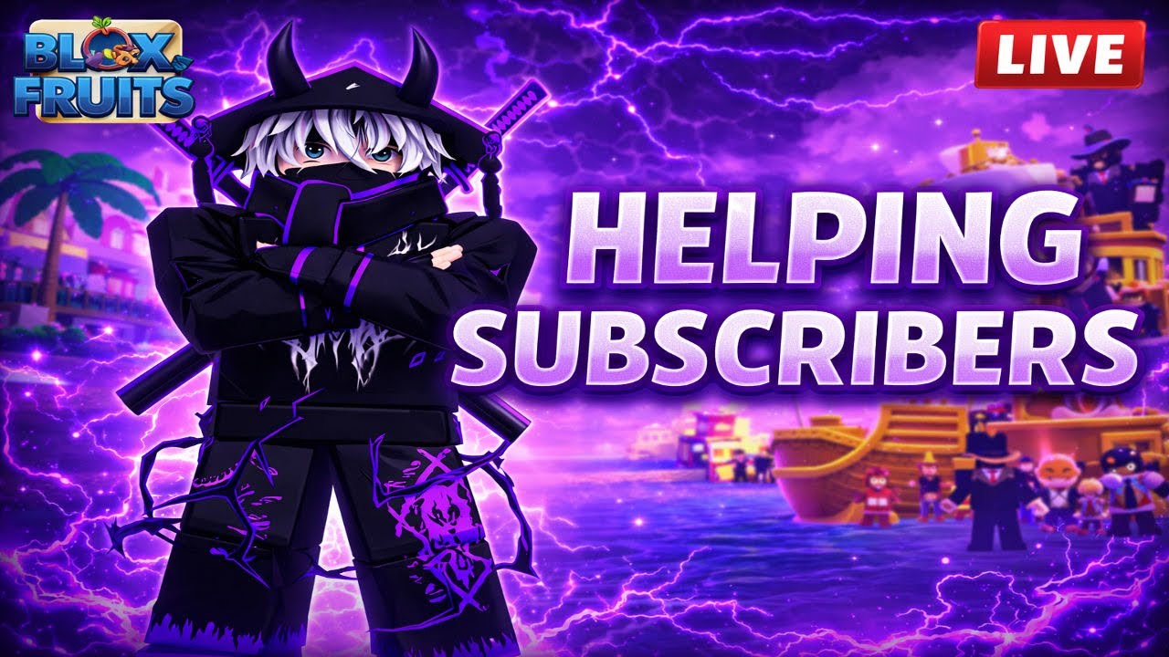 🔴LIVE || HELPING SUBSCRIBERS || BLOX FRUITS JAYDEE IS LIVE