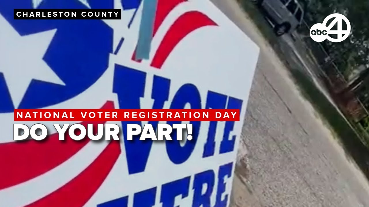 Lowcountry groups host voter registration events for National Voter Registration Day
