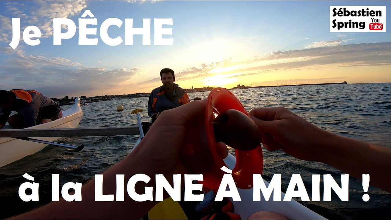 Je PÊCHE à la LIGNE À MAIN