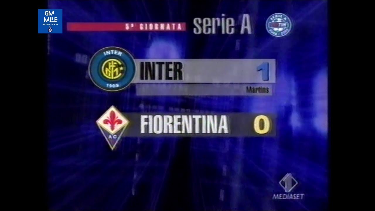 2005-06 (5^ - 25-09-2005) INTER-Fiorentina 1-0 [Martins] Servizio Controcampo Italia1