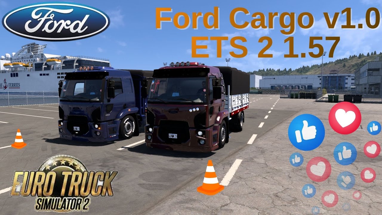 YOLLARIN EFENDİSİ FORD CARGO! ETS 2 1.57 Multiplayer | Ford Cargo v1.0 Test #FordCargo  #ETS2Mod