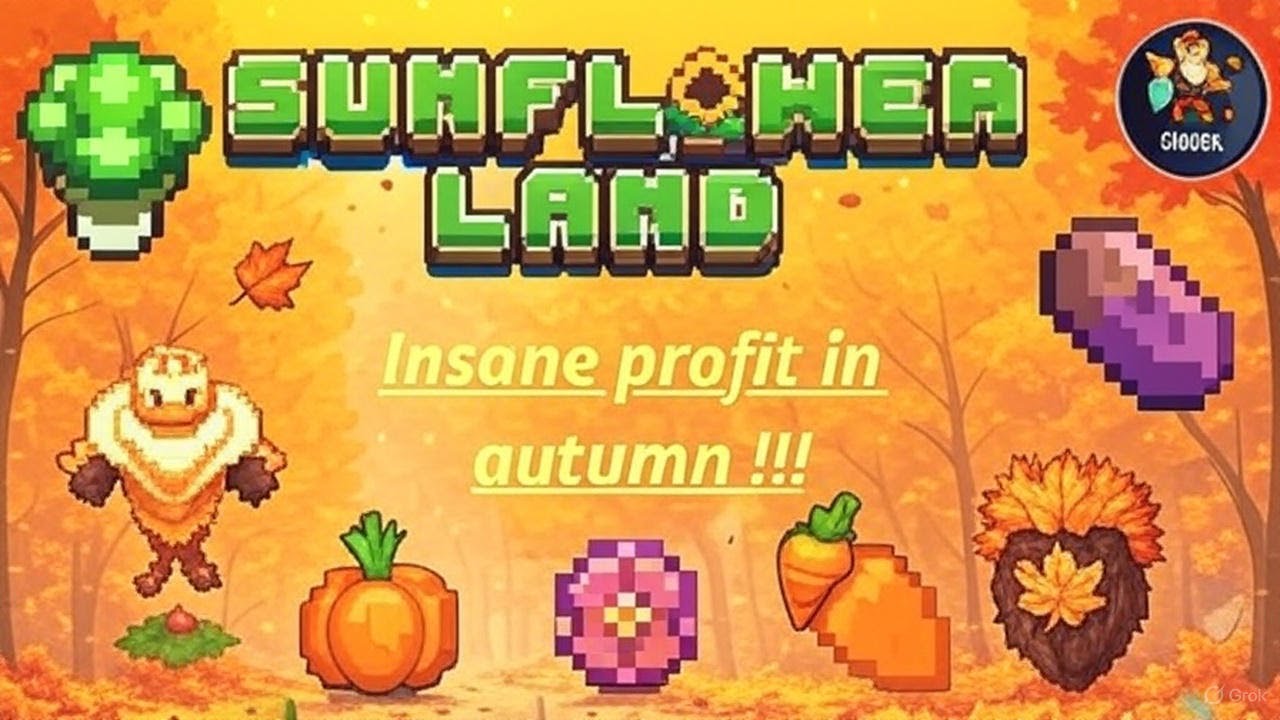 Sunflower Land My Best Season (Autumn)!