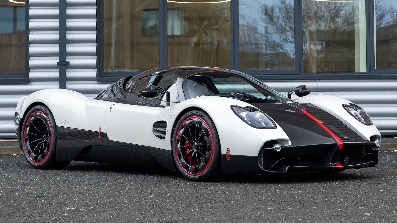 2023 Pagani Utopia - Pearl White & Exposed Carbon Fibre - Walkaround (4K)