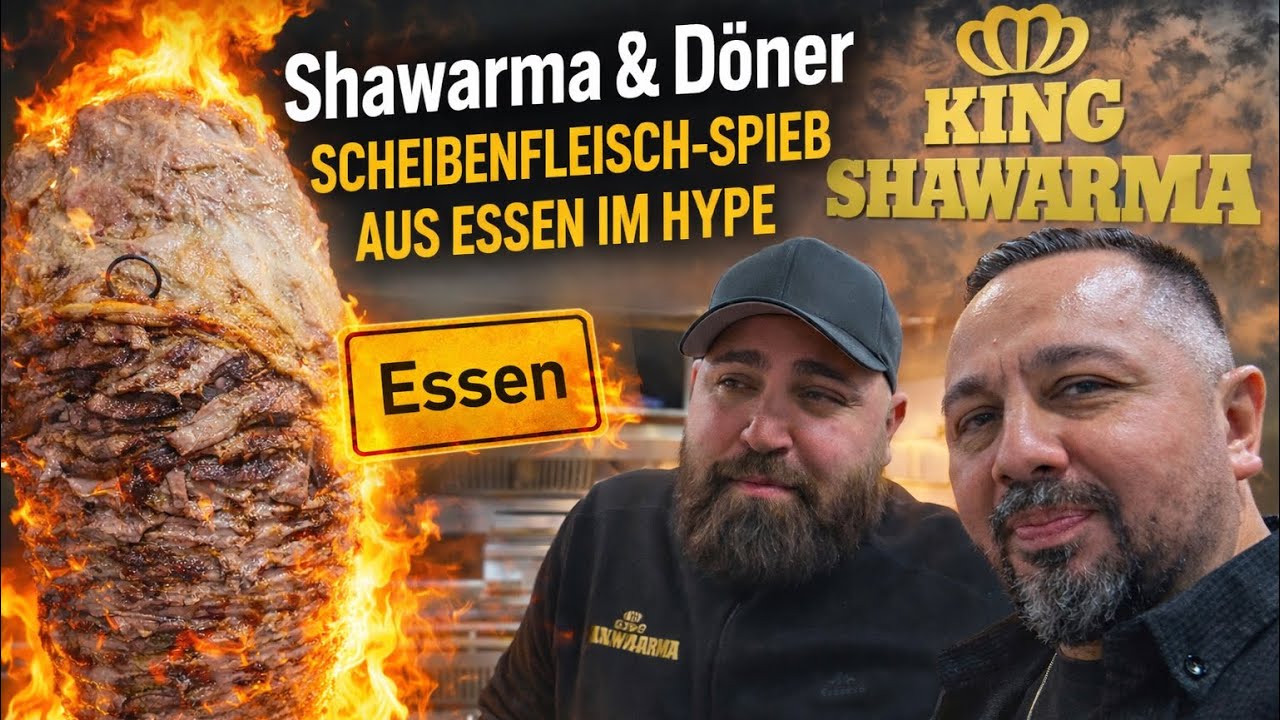 Shawarma | Döner aus Scheibenfleisch – King Shawarma der große Hype in Essen