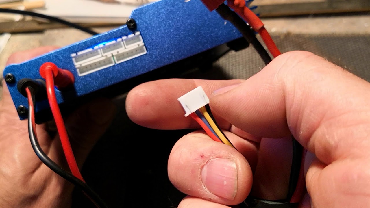 LiPo balance charging with Imax B6AC charger