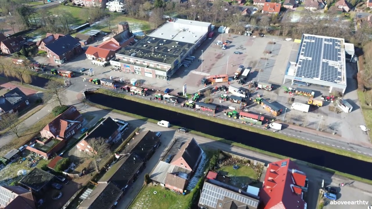 Germany Carnival 2026 🎭 | 4K Drone Aerial View of German Karneval Parade 🇩🇪 (Feb 15, 2026)
