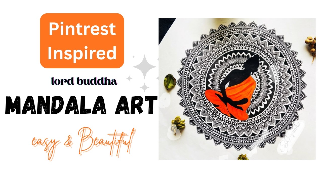 Мандала ✨Господь Будда #путьстрасти #искусствомандалы #тренды