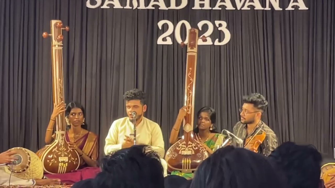 Classical vocal - Vyas Kumar (RLV) : SAMABHAVANA 2023 #youngtalent #carnaticmusic #classicalmusic