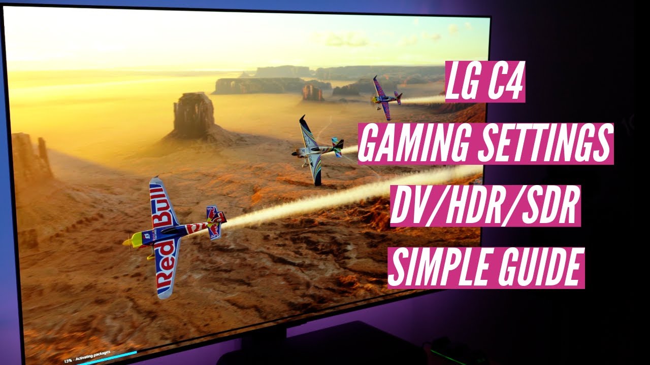Игровые настройки LG C4 — простое руководство