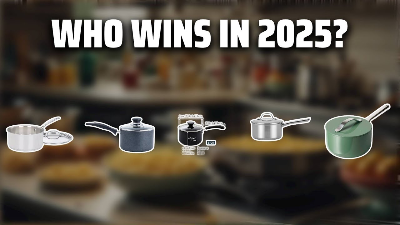 The Top 5 Best 3 Quart Saucepan in 2025 - Must Watch Before Buying!