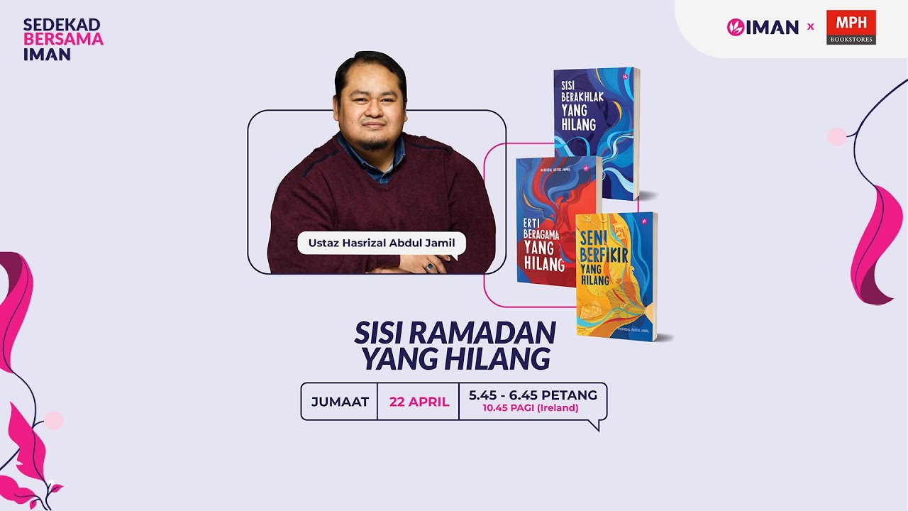 [LIVE] Sisi Ramadan Yang Hilang - Ustaz Hasrizal