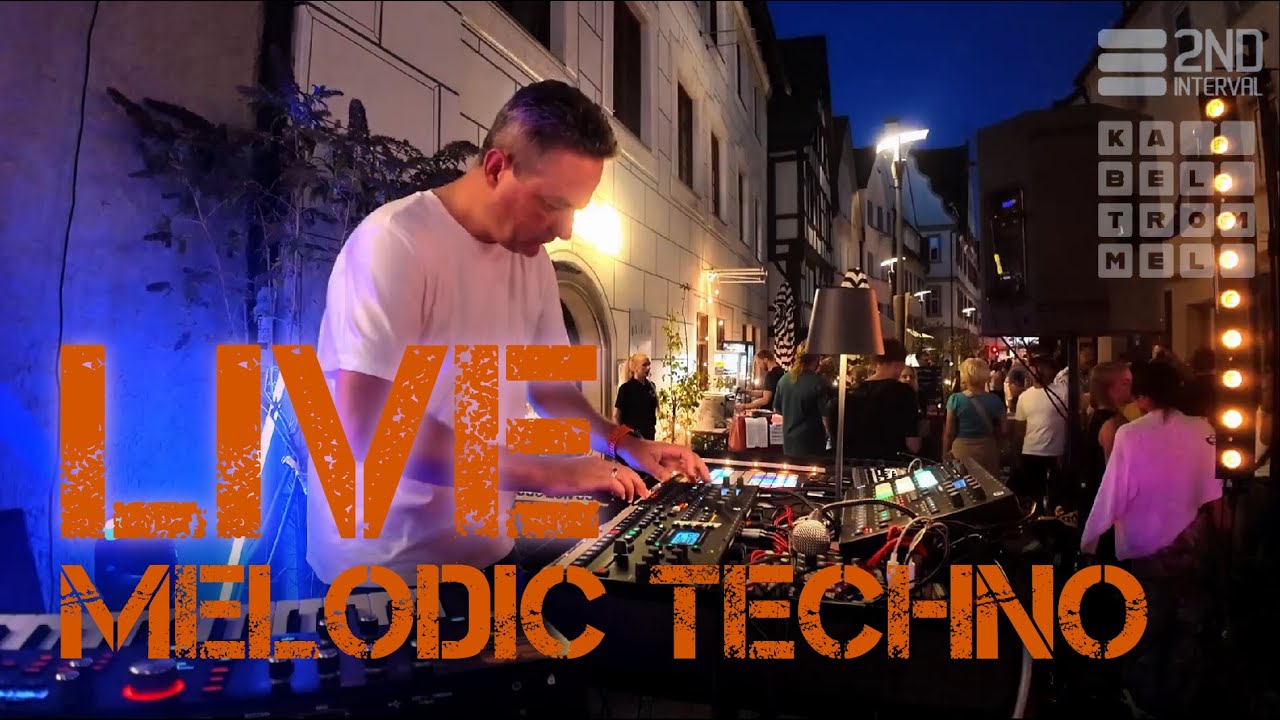 How this melody was created live.