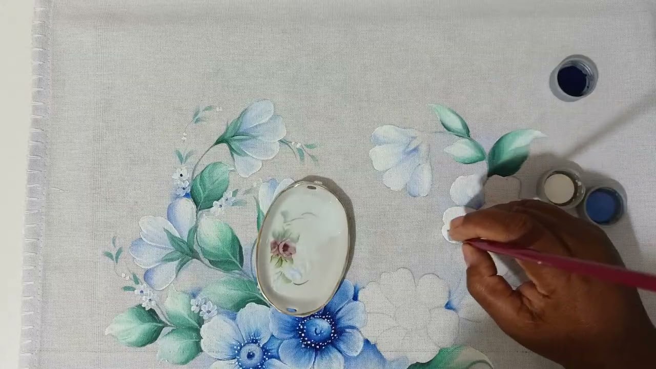 Vem pintar comigoeste lindo arranjo de flores do campo!!!