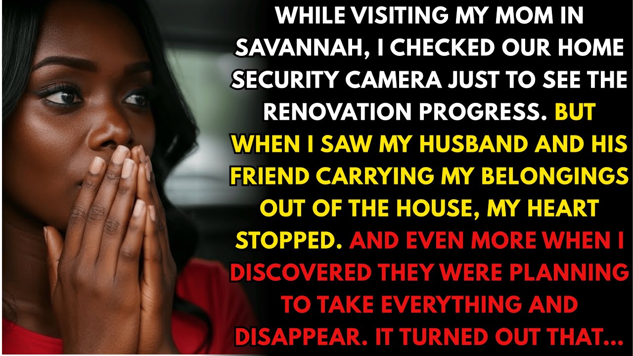 I checked our security camera while at my mom's, but what I saw shocked me. It turned out that…