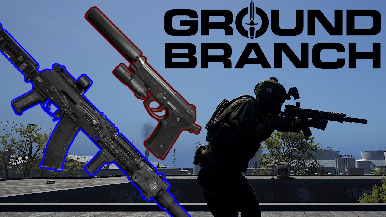 AK-105 slaughter + Pistol only challenge. / Ground Branch