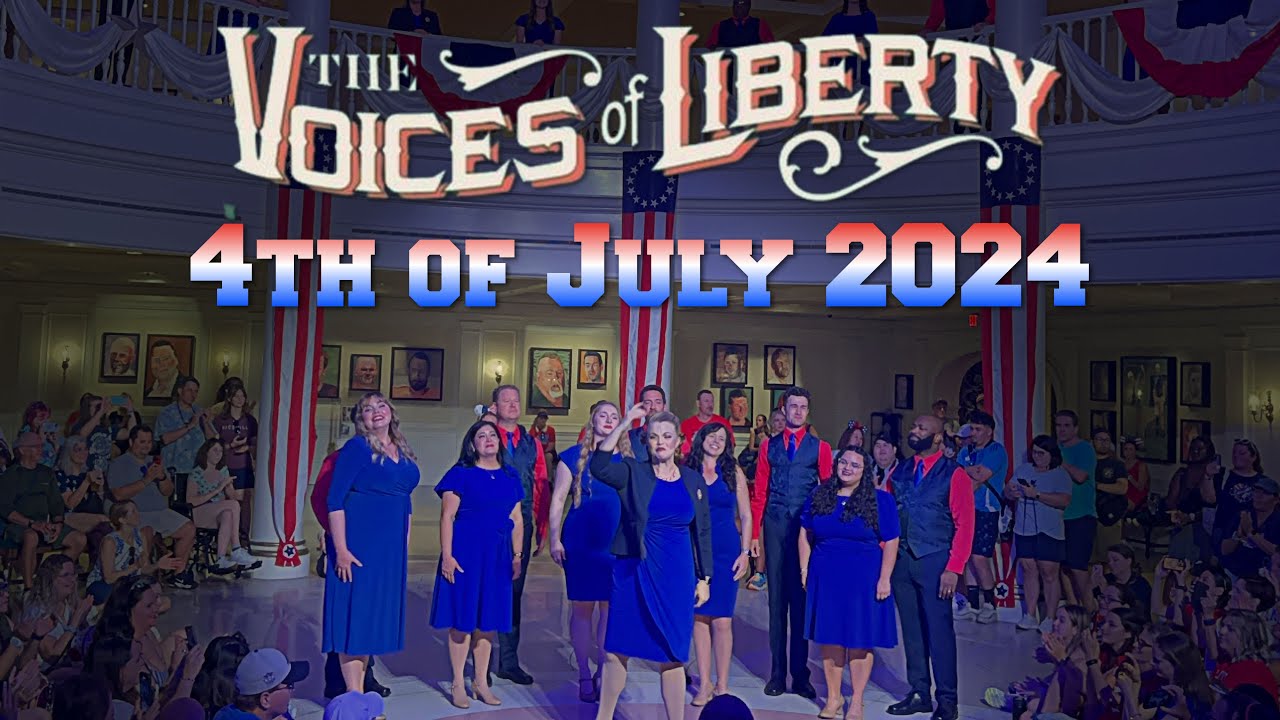EPCOT - Voices of Liberty - July 4th, 2024 Full Independence Day Show