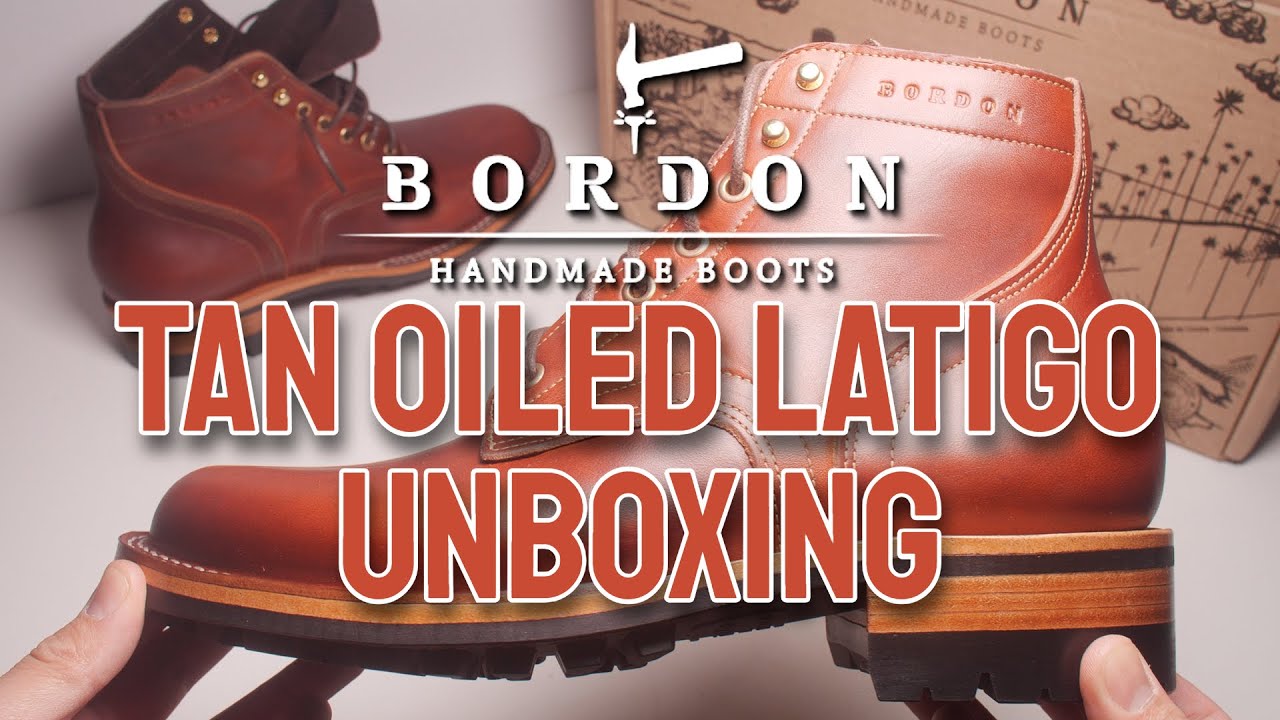 Распаковка и первые впечатления от сапог Bordon Handmade Boots из промасленной кожи Latigo коричн...