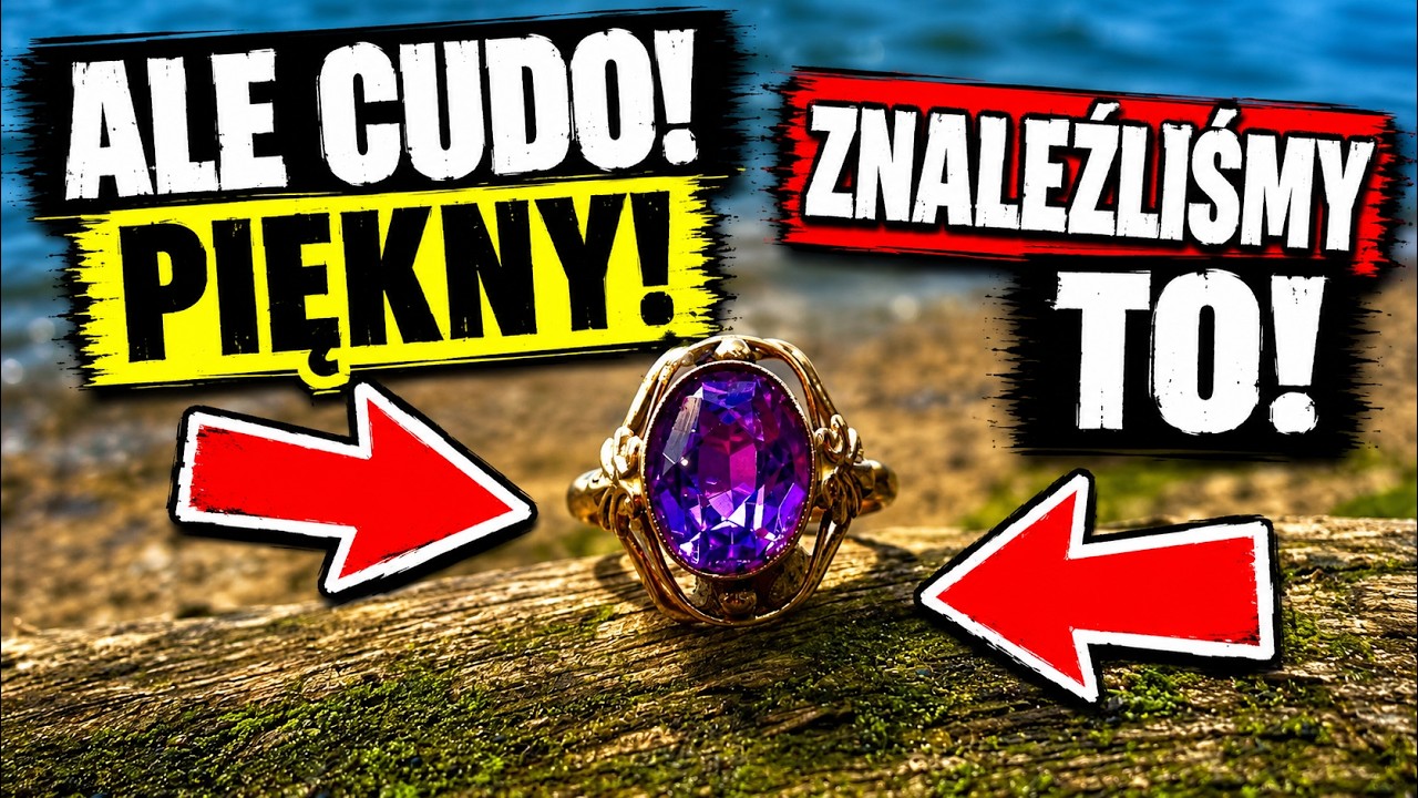 ZNALAZŁEM PIĘKNY ZŁOTY PIERŚCIONEK !!! CUDNE ZNALEZISKO !!! ALE FART !!!