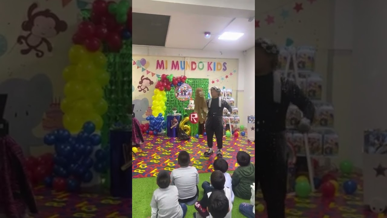 Rutina mono ventrílocuo  Payaso Junior