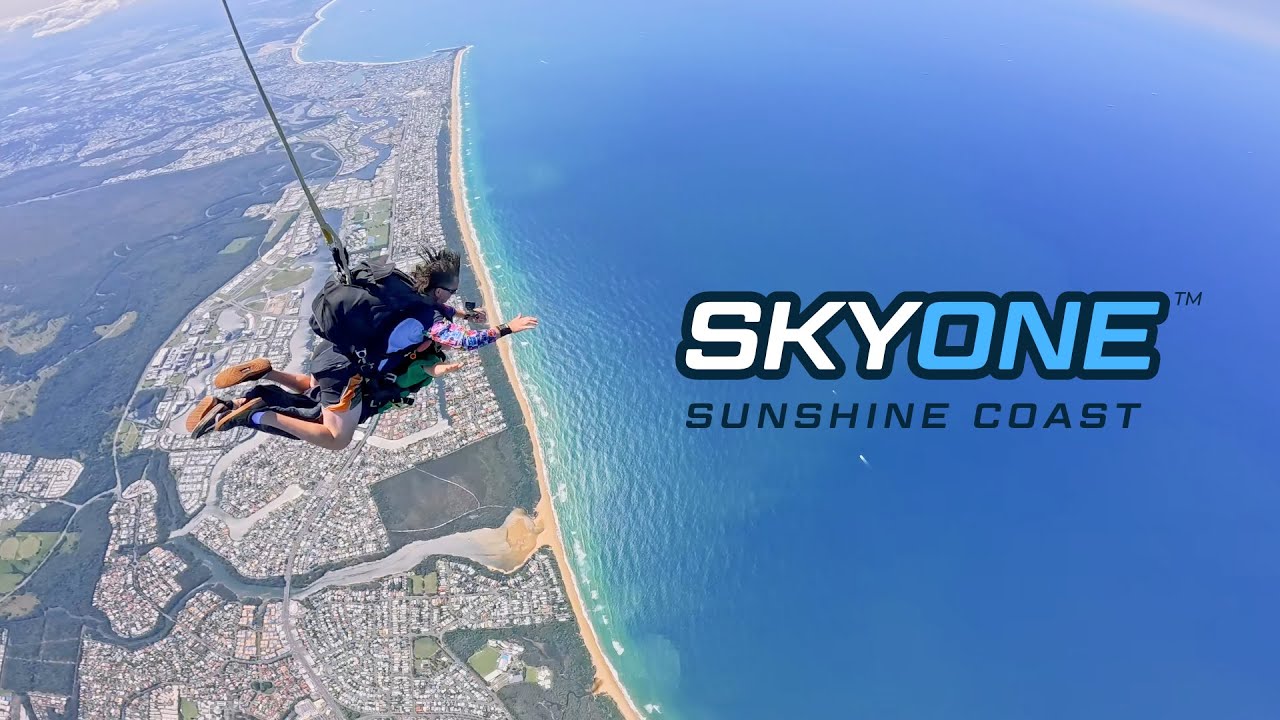 SKYONE Sunshine Coast - Skydive over the ocean and land on the beach
