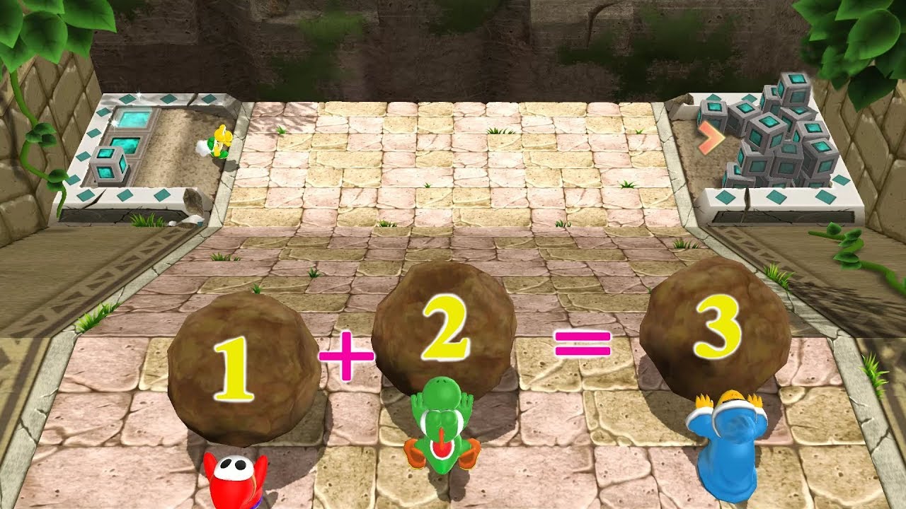 Mario Party 9 .Party Random - Magma Mine. Shy Guy Vs Yoshi Vs Koopa Vs Kamek. ( Party #190)