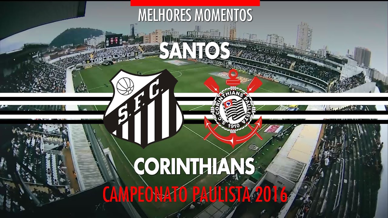 Melhores Momentos - Santos 2 x 0 Corinthians - Paulistão - 06/03/2016