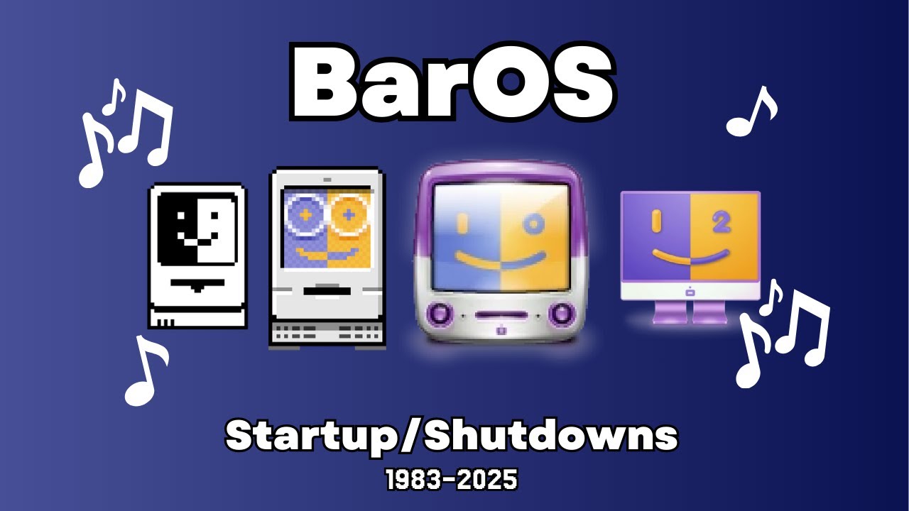 BarOS Startups and Shutdowns ⏳ #progressbar95