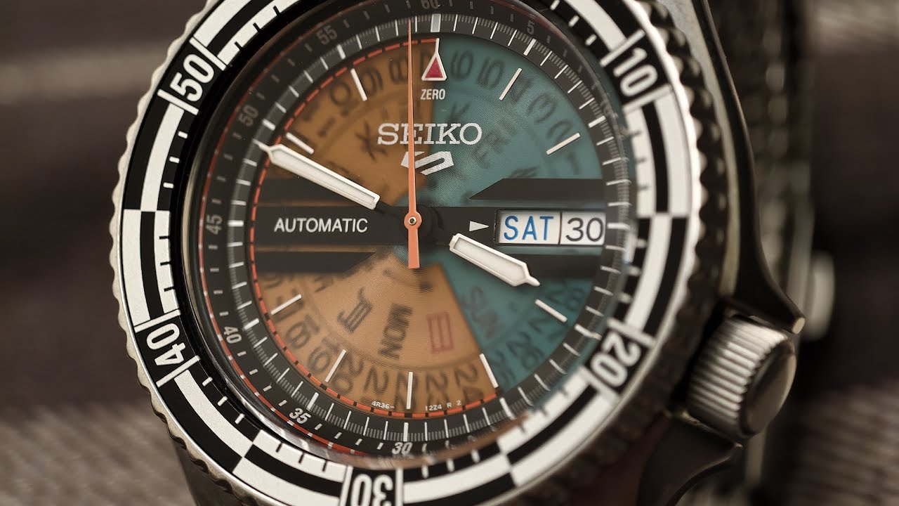 潜水？赛车？拼接设计！「精工5号 SRPJ41 河村康辅 SEIKO 5 Kosuke Kawamura」