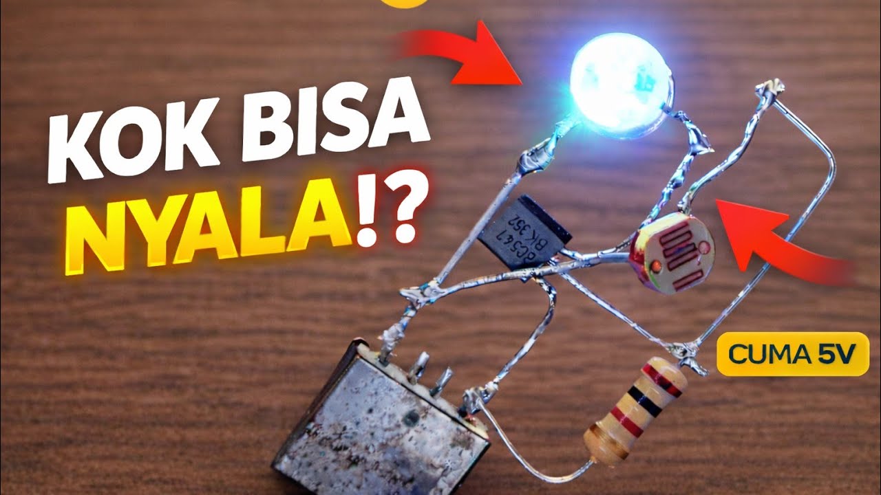 Gelap Sedikit, Lampu RGB Ini Langsung Menyala‼️ Cuma 5 Volt