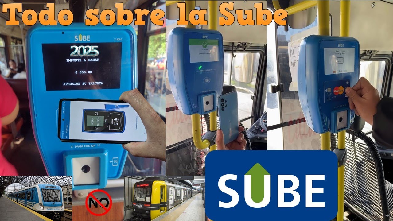 TODO SOBRE LA SUBE #sube #argentina #transporte #trenes #subte #mercadopago #pagos #tarifasocial