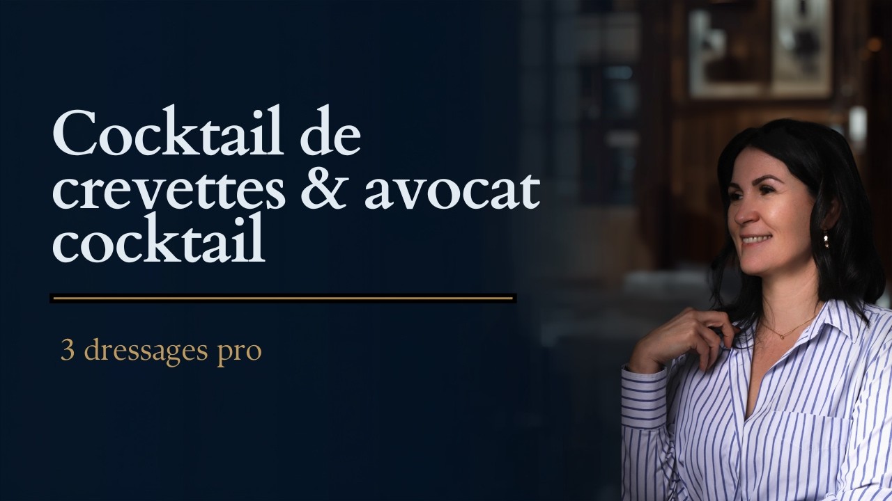 LE COCKTAIL DE CREVETTES - L'AVOCAT AUX CREVETTES