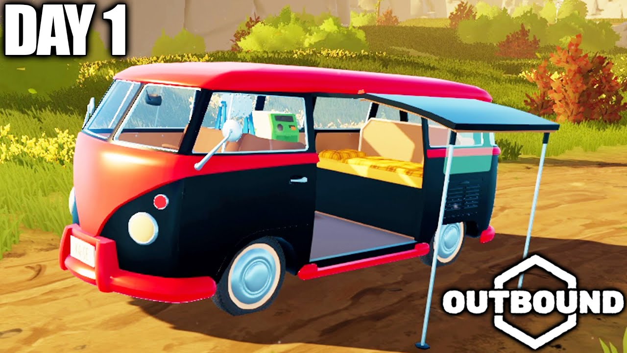 Base on Wheels off-grid Van Life Game | Outbound Gameplay | Part 1
