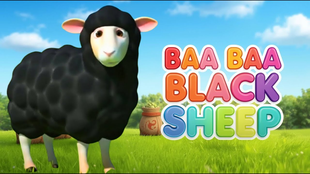 Baa Baa Black Sheep | Classic Nursery Rhyme for Kids | Baby Songs & Rhymes