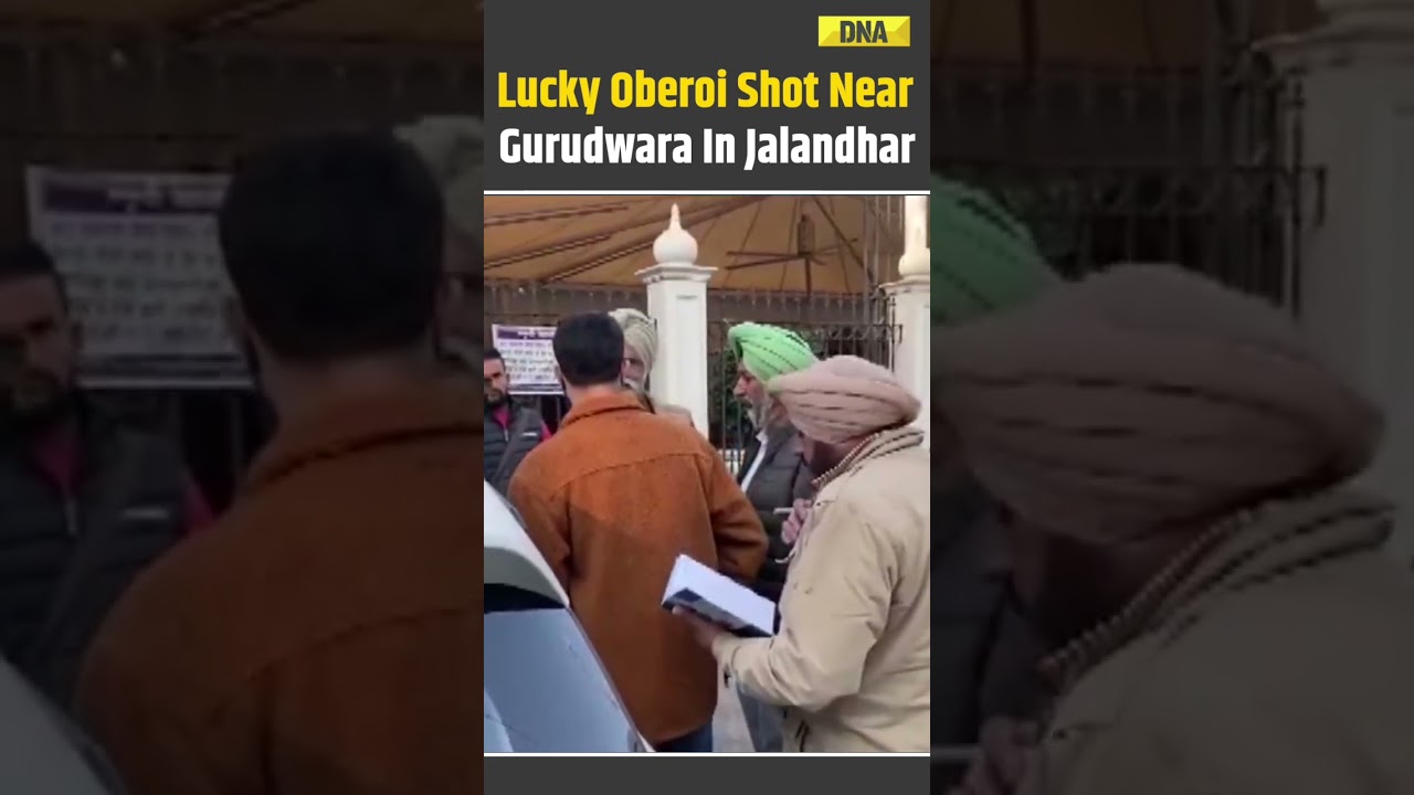 Punjab AAP Leader Lucky Oberoi Killed Outside Gurdwara Near Jalandhar #shorts