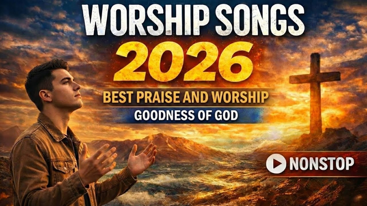 Best Praise And Worship Songs 2026, Goodness Of God, Hillsong Worship, Nonstop Christian Music