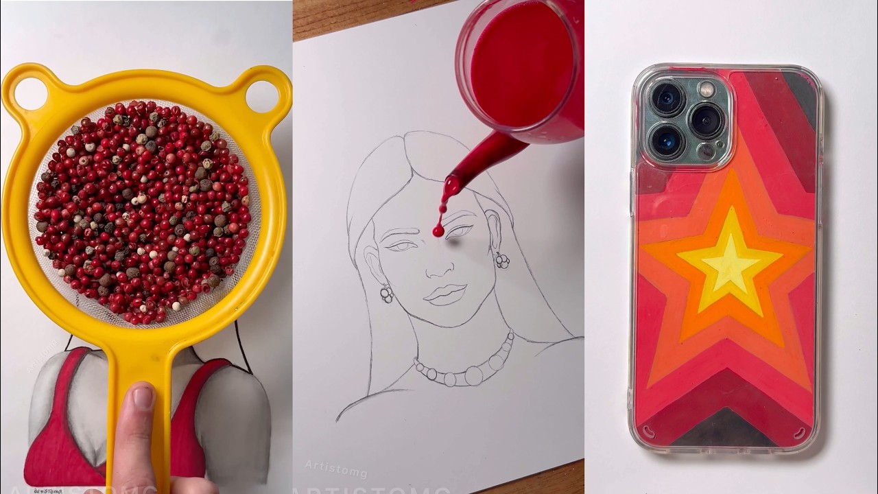 The Most Satisfying Art Techniques You Should Watch to Get Inspired from ARTISTOMG! 🤩✨🎨