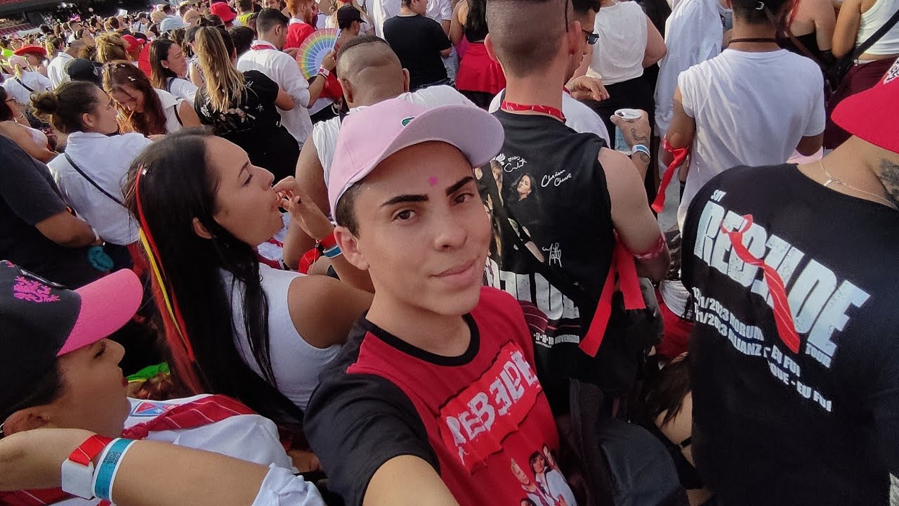 FUI NO SHOW DE RBD NO MORUMBI-SP 12/11😍