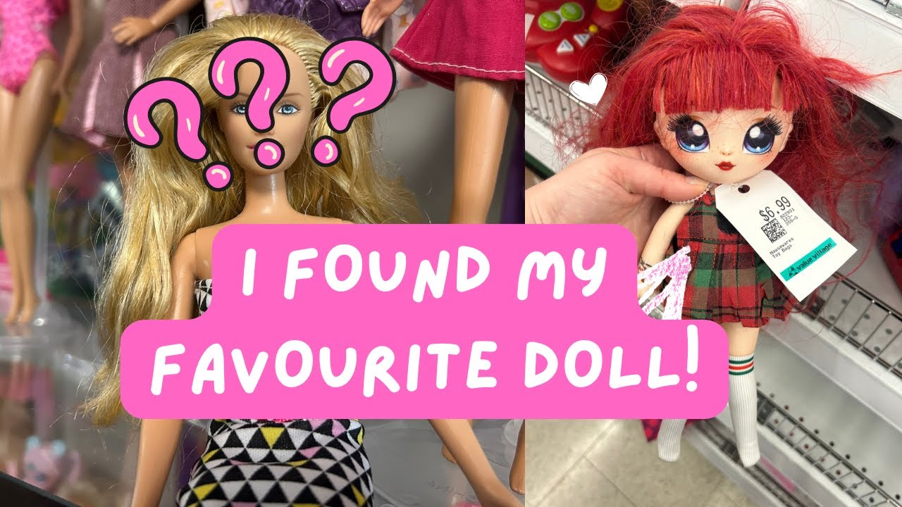 *Огромная* находка среди кукол в секонд-хенде!!