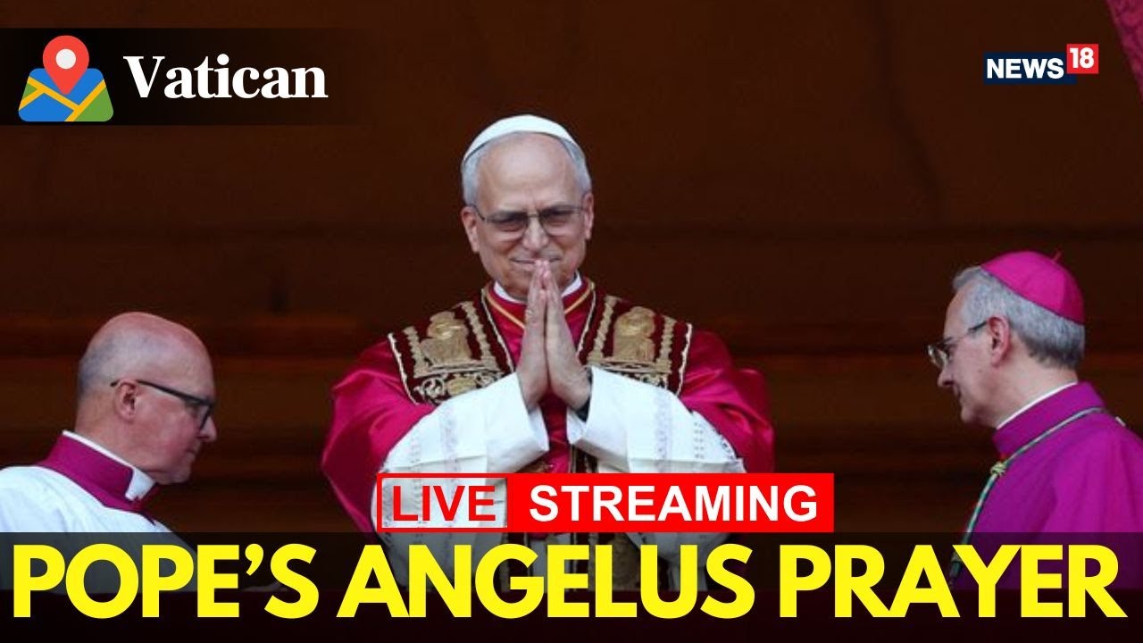 LIVE: Pope Leo XIV Delivers Angelus Prayer from St. Peter’s Square | Vatican | Live Cam | N18G