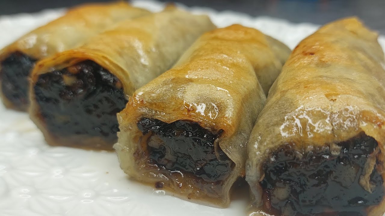 Posna baklava sa orasima i suhim sljivama
