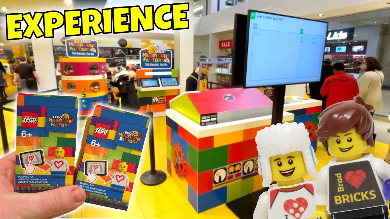 Опыт и обучение на фабрике минифигурок LEGO Store 🖌