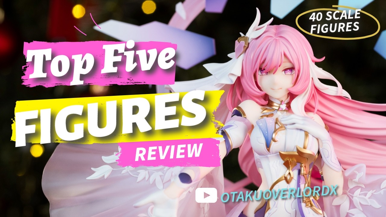 40 Anime Figures Unboxed, One BROKE: My Top 5 of 2024 Collection