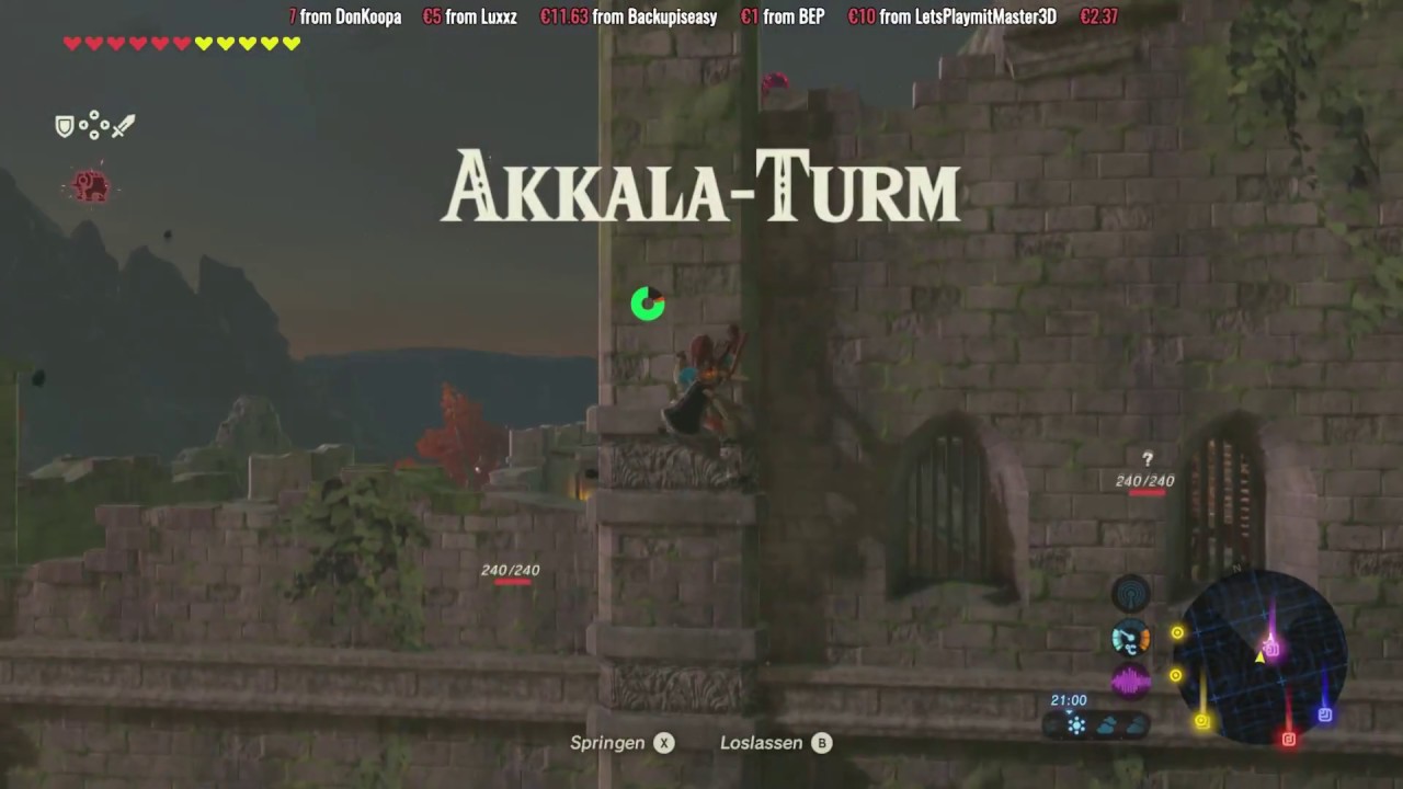 The Legend of Zelda: Breath of the Wild Part - Der Weg hoch zum Akkala Turm